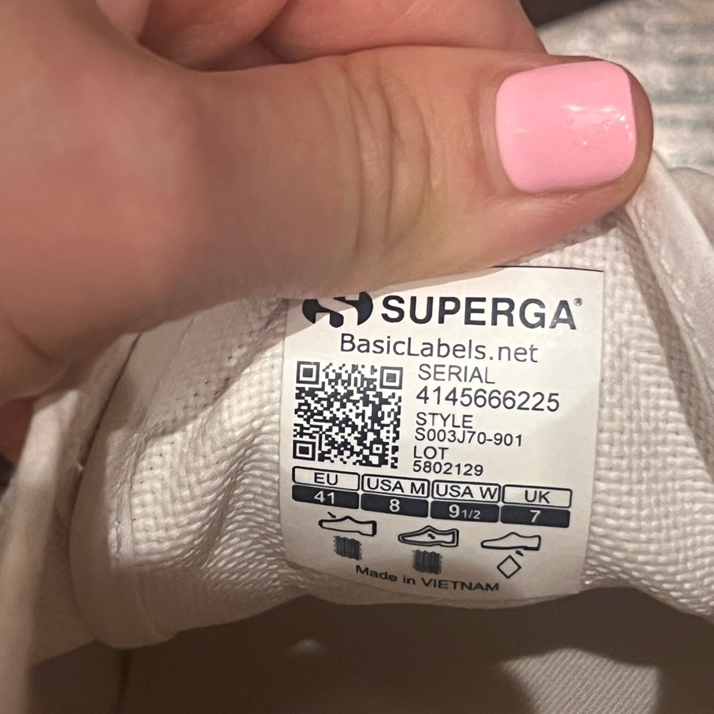 EUC Superga 2750 Cotu Classic Sneakers - White - Picture 3 of 7